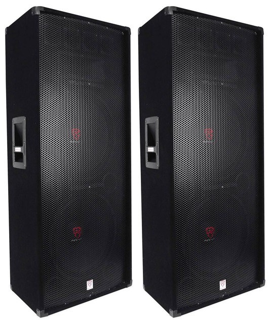 Rockville Dual 15" DJ PA Speaker