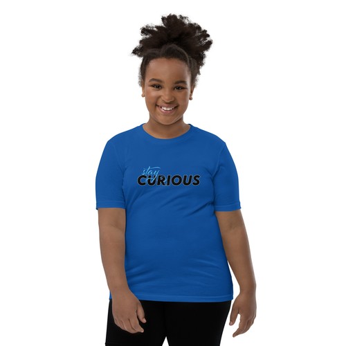 STAY CURIOUS Bella & Canvas Youth Short Sleeve T-Shirt - Picture 8 of 13