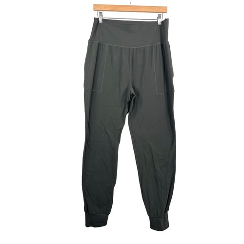 Athleta Cruise Jogger power vita sz LT dark green olive