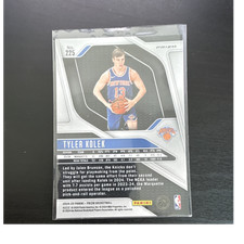 2024-25 Panini Prizm Tyler Kolek New York Knicks Rookie Parallel #225
