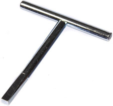 T Bar Key Square Tapered End 6.5Mm X 6.5Mm Silver Pin Tumbler Lock Key Unlock