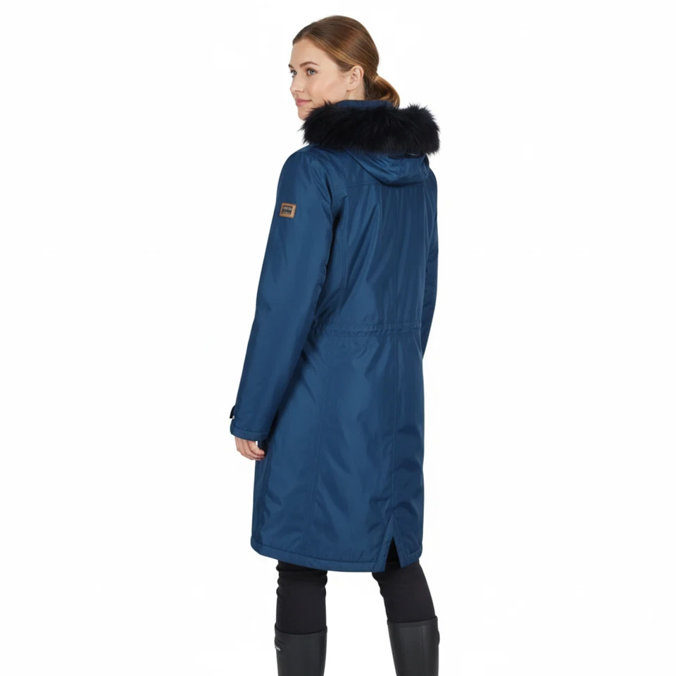 Waterproof Jacket Rain Coat Womens Padded Regatta Hooded Winter Ski Top Lexia — 第 2/4 张图片