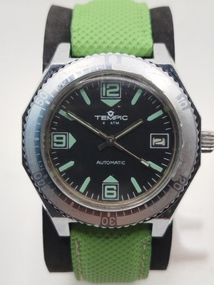 Vintage Tempic Automatik-Taucheruhr 39mm