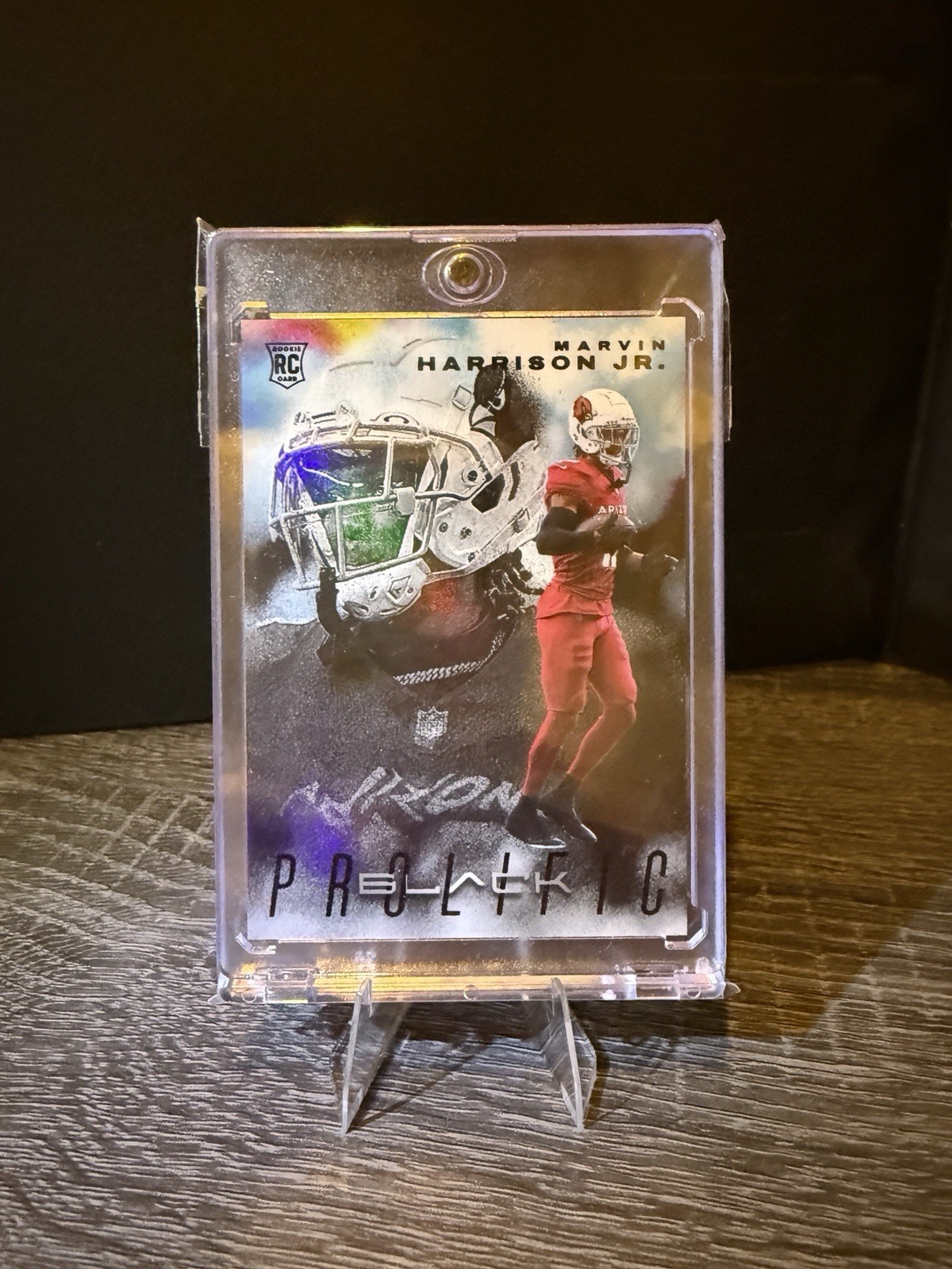 2024 Panini Black Marvin Harrison Jr Prolific Rookie Case Hit Cardinals SSP