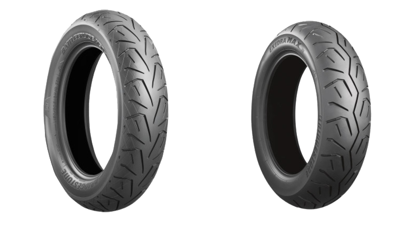 Bridgestone Battlecruise H50 Exedra Max Tire Pair For Suzuki C 800 Intruder 2013