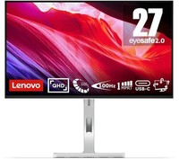 LENOVO L27h-4A Quad HD 27 IPS WLED Monitor - Grey - BOX DAMAGE