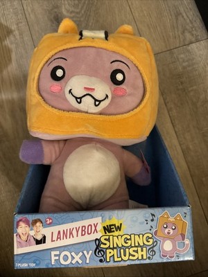 LankyBox Foxy Singing Plush Toy 11 inch Official Merchandise NEW IN BOX Lanky