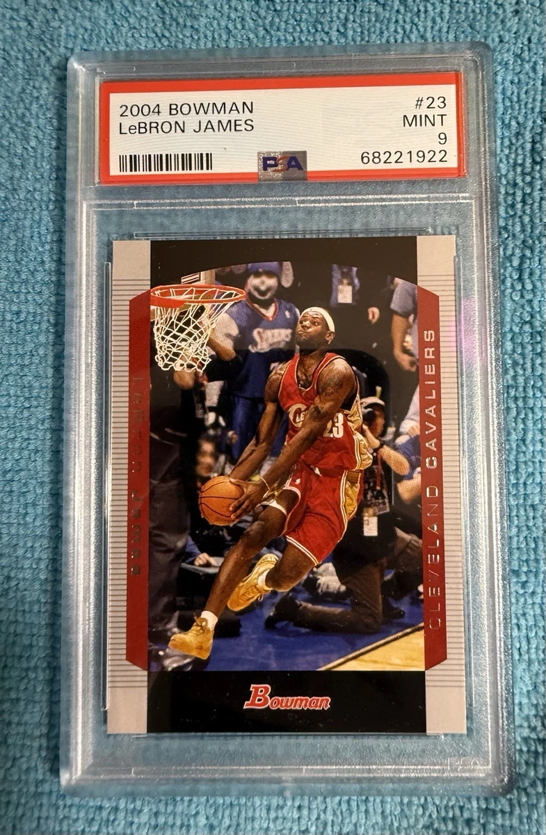 Bowman LeBron James Basketball Sports Trading Card Singles for