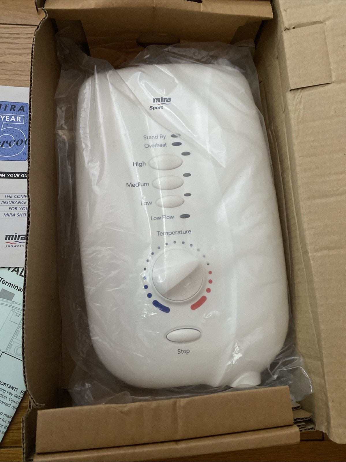 Mira Sport 10.8kW J92C Electric Shower Free Postage New-Discontinued-Rare