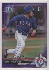 2017 Bowman Draft Chrome Purple Refractor 83/250 Chris Seise Christopher s3g