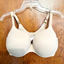 Victoria's Secret Incredible Perfect Shape Bra Size 38DDD Adjustable Straps Nude