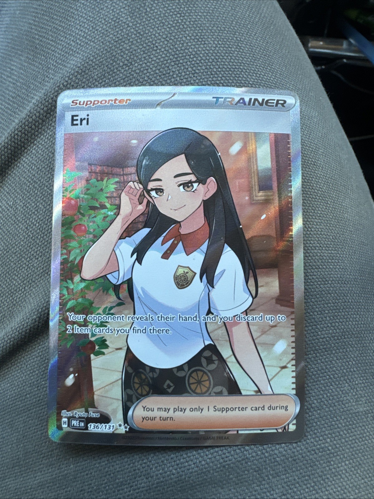 Eri 136/131 – Prismatic Evolutions – Ultra Rare – Near Mint Pokémon TCG