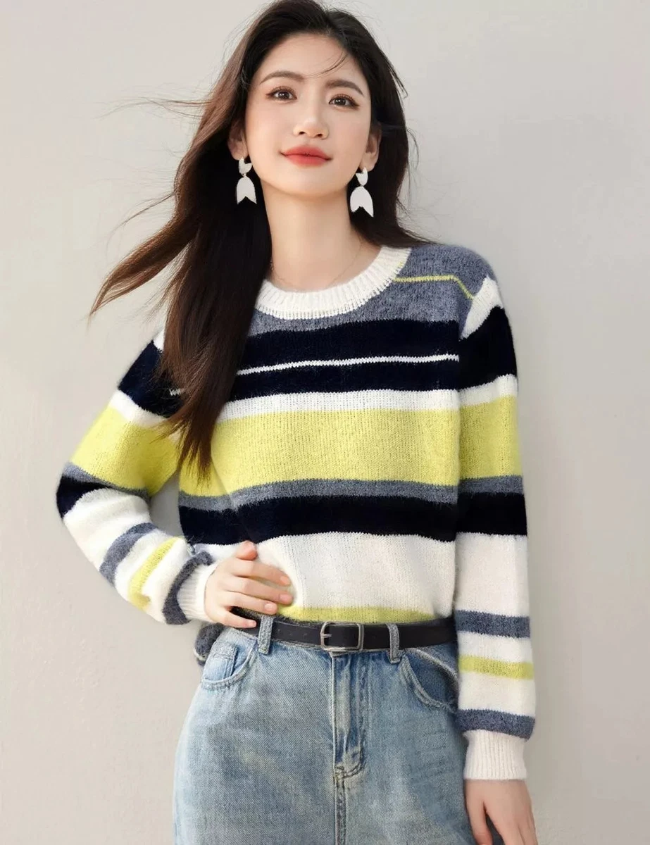 Maglia Righe in Abbigliamento Donna