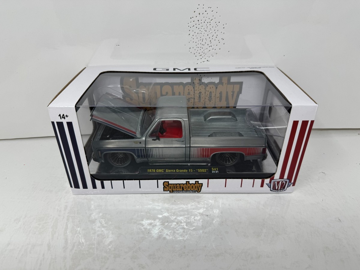 M2 Machines 1976 GMC Sierra Squarebody Syndicate RAW SUPER CHASE 1