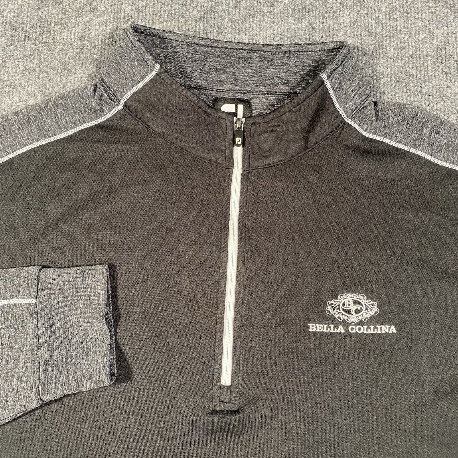 Pullover FootJoy FJ Golf 1/4 Cremallera Elastizado Rendimiento Para Hombres XL Bella Collina