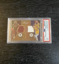 2020-21 Panini Select Duet Selections Memorabilia LeBron James #DS-LBJ 32/49