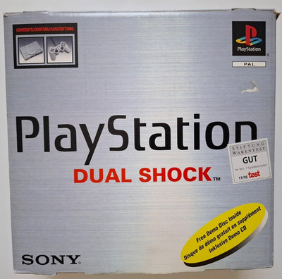 Sony PlayStation 1 PS1 [SCPH-7502] Spielekonsole OVP inkl. aller Handbücher usw.