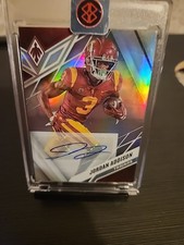 2023 Panini Chronicles Phoenix Draft Picks Jordan Addison #6 Red Auto 47/75