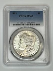 1883 Morgan Silver Dollar $1 PCGS MS63 ~ Beautiful Coin ~Free Shipping