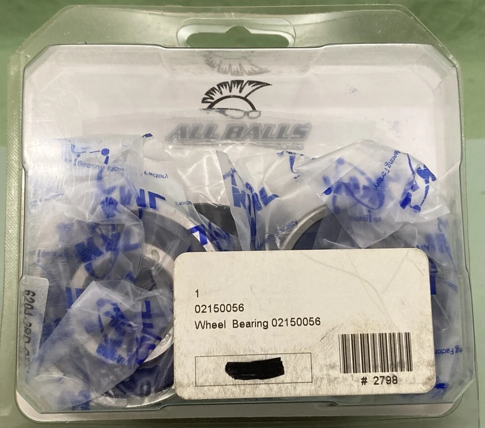 KIT DE SELLO DE COJINETE DE RUEDA DELANTERA NUEVO GENUINO ALL BALLS RACING 0215-0056 Foto 2 de 3