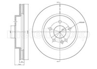 2X Metelli Bremsscheibe 23-0700C FüR MERCEDES-BENZ
