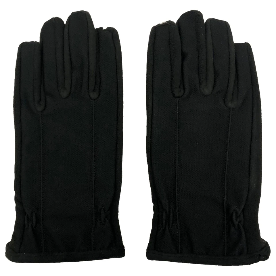 Guantes Isotoner Hombre Negros Smartouch Pantalla Táctil Tecnología y Texto Foto 3 de 3
