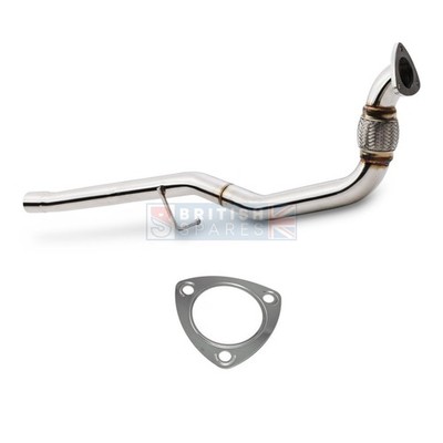TERRAFRMA DE KAT FRONT EDELSTAHL DOWNPIPE AUSPUFF FÜR DISCOVERY 3 2.7 V6 TF564