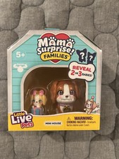 Little Live Pets Mama Surprise Families Mini House Beagle Family - NEW 