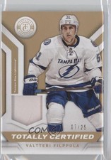2013 Totally Certified Materials Gold 7/25 Valtteri Filppula #TC-VFI Patch 0c3