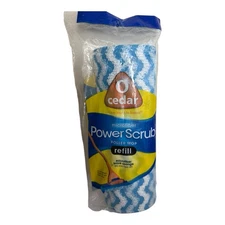 O-Cedar Power Scrub Roller Mop Refill Microfiber Wave Sponge Sealed