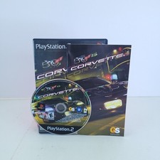 Corvette PS2 Sony PlayStation 2 Video Game Complete