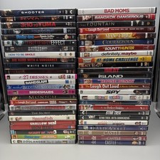 Lot of 50 DVD Action Drama Comedy Romance SCI-FI Adventure Horror Movies  1 