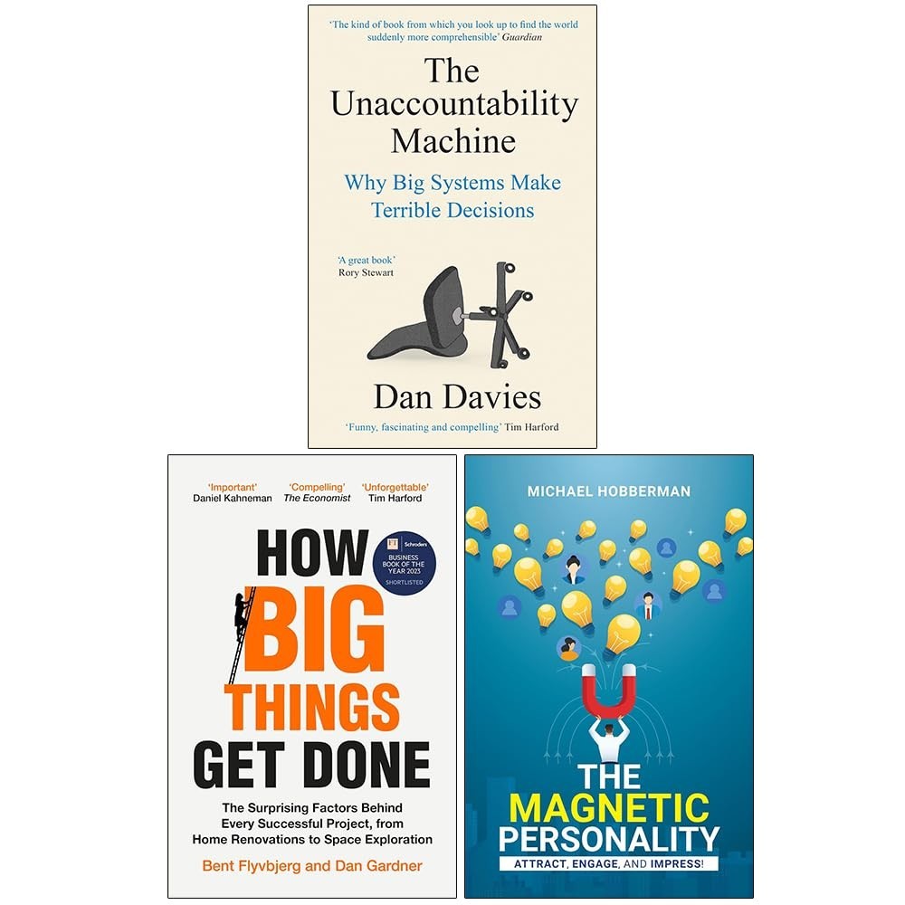 Unaccountability Machine, How Big Things, Magnetic Personality 3 Books Set - Image 2