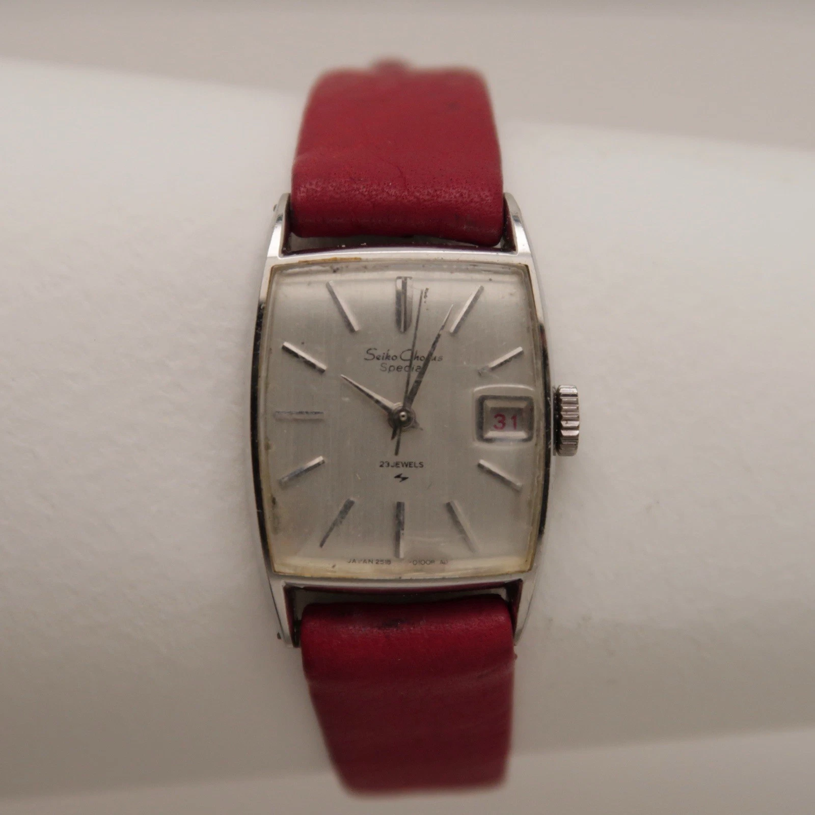 SEIKO Chorus 2518-7030 23J Manual Wind Analog Women Vintage Watch W288 *WORKING