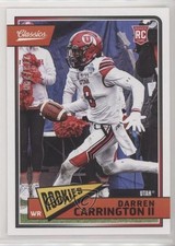 2018 Panini Classics Rookies Red Back 273/299 Darren Carrington II #295 4p1