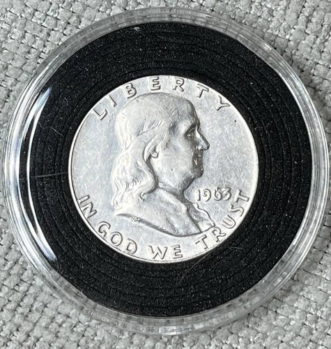 1963 50C Franklin Half Dollar