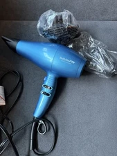 BaBylissPRO Nano Titanium Hair Dryer 1875W Ionic Blue – Model BABNT5548,  Works