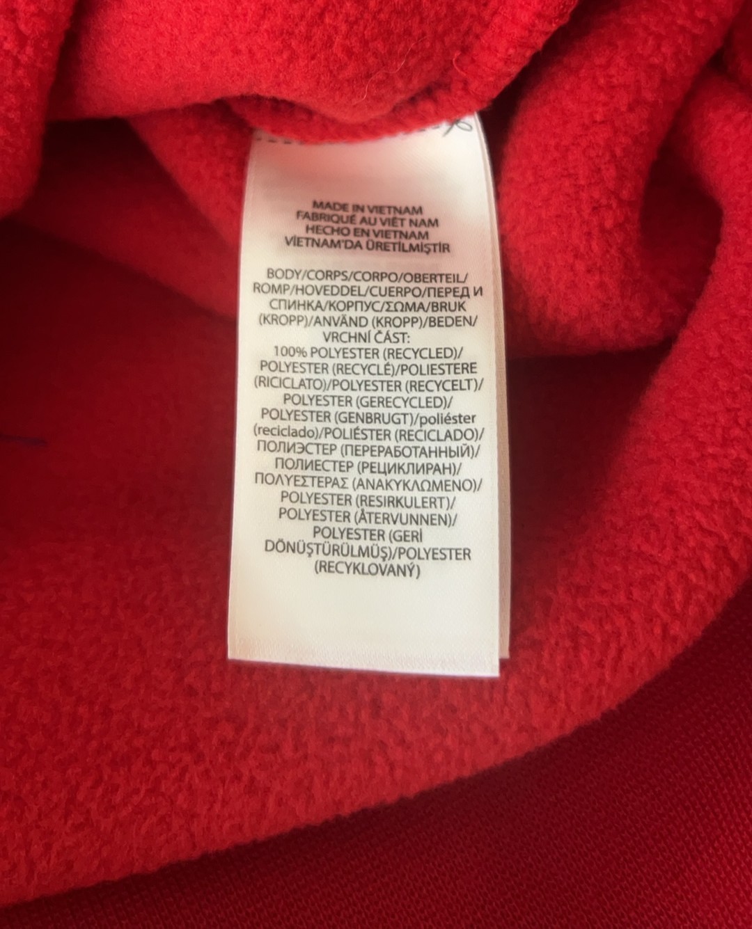 $198 NWT Polo Ralph Lauren Relaxed Red Flag Fleece Pullover SZ M Unisex Olympics image 10
