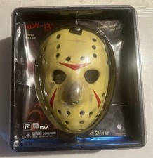 NEW NECA Friday the 13th 3D Part III 3 Jason Voorhees Prop Replica Hockey Mask