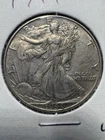 1944 Walking Liberty Half Dollar - 90% Silver - AU Condition - Philadelphia Mint