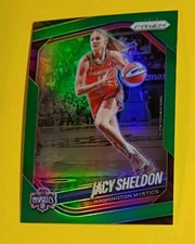 2025 Panini Prizm WNBA - Jacy Sheldon #113 Green Prizms Parallel 💚
