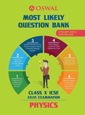 Oswal Publishers | Most Likely Question Bank for Physics | Taschenbuch (2019)