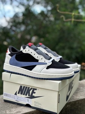 Travis Scott x Air Jordan 1 Low Low Hooked Black Jade DM7866-040