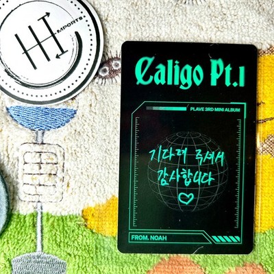 Plave Caligo Pt.1 Official Noah Photocard 3rd Mini Album | Kpop