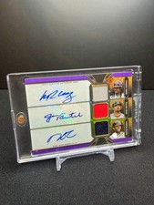 TOPPS Manny Ramirez/Varitek/Pedroia Autograph 158287
