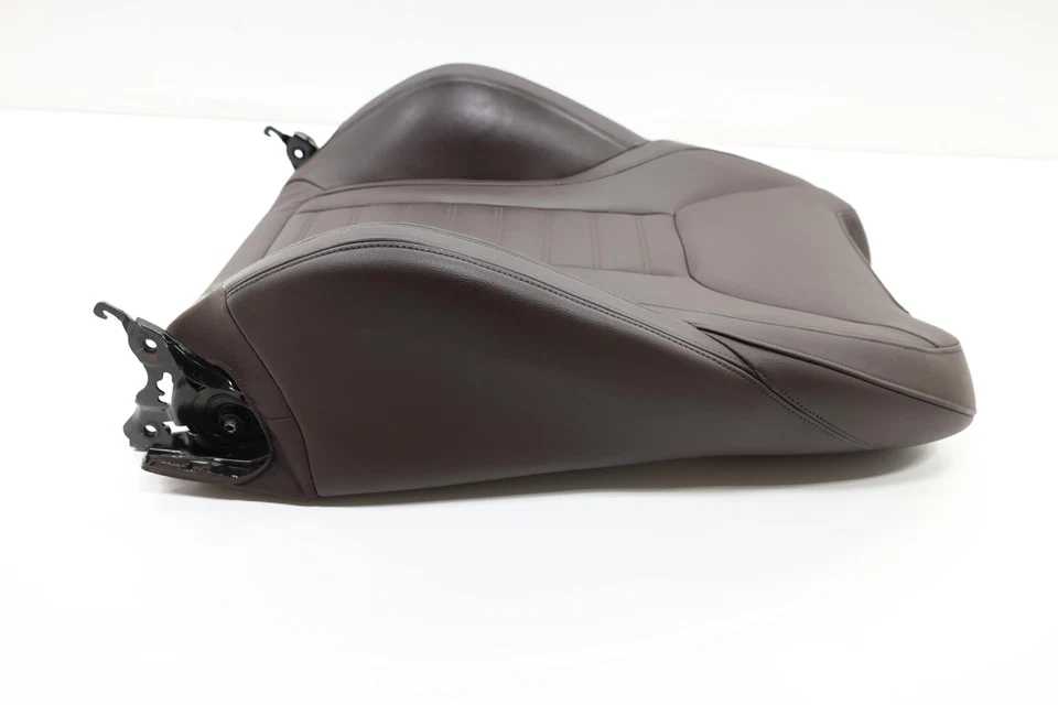 BMW X4 G02 2019-2025 asiento delantero izquierdo cubierta de cojín superior fabricante de equipos originales marrón_mamu Foto 3 de 4
