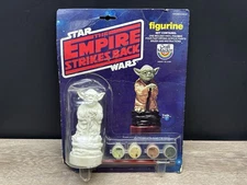 Vintage 1980 Craft Master Paint by Numbers Star Wars Yoda Figurine New NOS