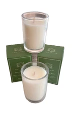 Aquiesse MONTEREY PINE Thyme Balsam Candle Glass Jar (2 x 6.5 Oz) NEW IN BOX