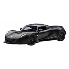 AUTOart 1/18 Hennessey Venom GT Spyder (Matte Carbon Black) Complete