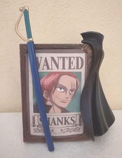 One Piece Shanks Figure Wanted Poster Frame Collection No Box